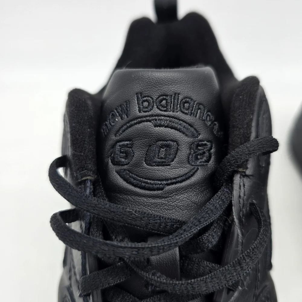 New Balance Shoes Men's 8.5 4E Wide 608v5 All Black Cross-Trainer Sneakers